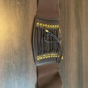 Corset type belt with snap closure - plus size!